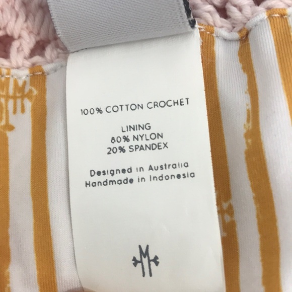 NWOT SHE MADE ME Lalita Crochet One piece - Picture 11 of 12